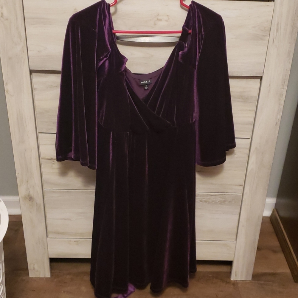 Purple Cocktail dress